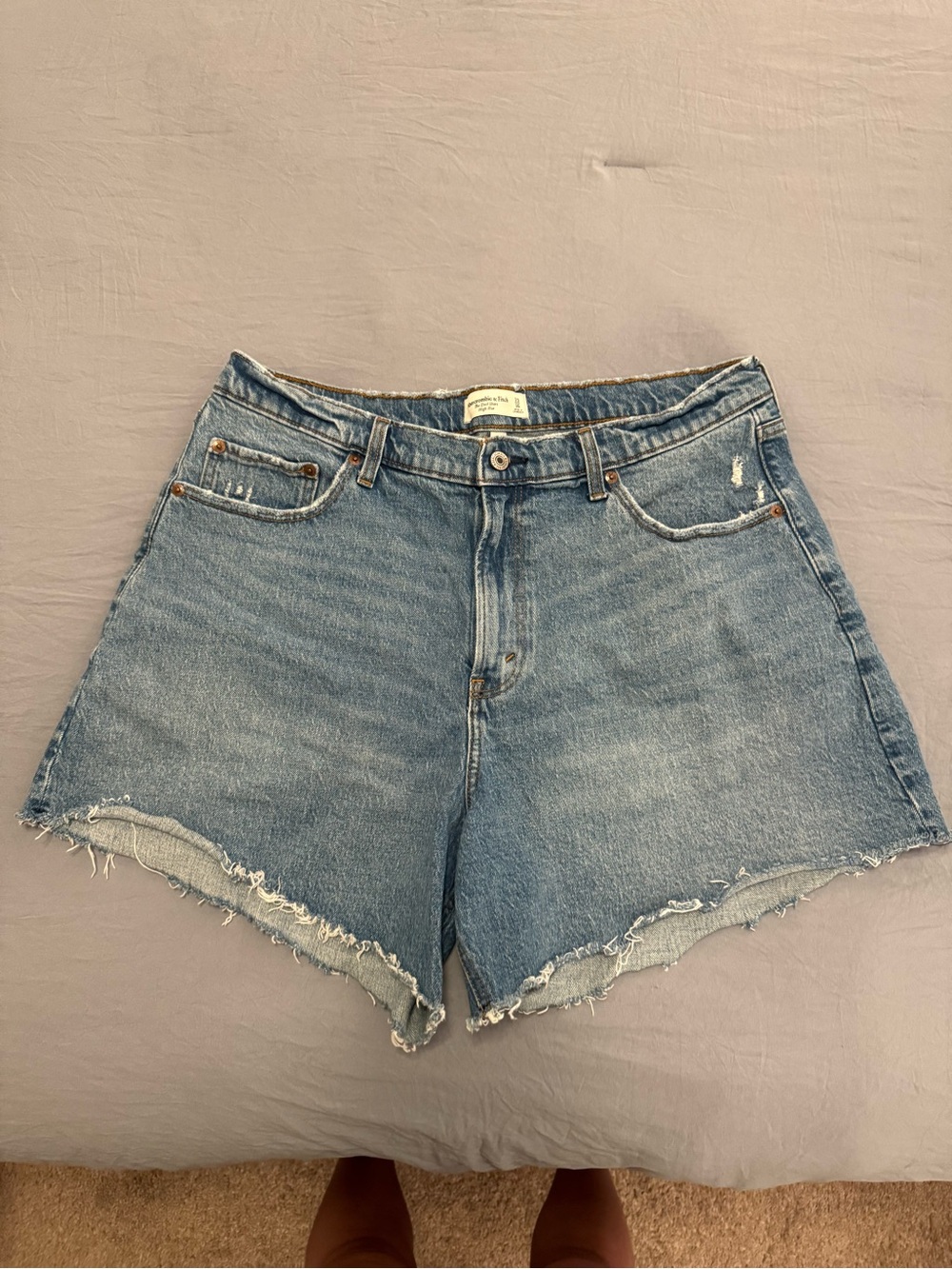 Abercrombie & Fitch Curve Love Dad Shorts
